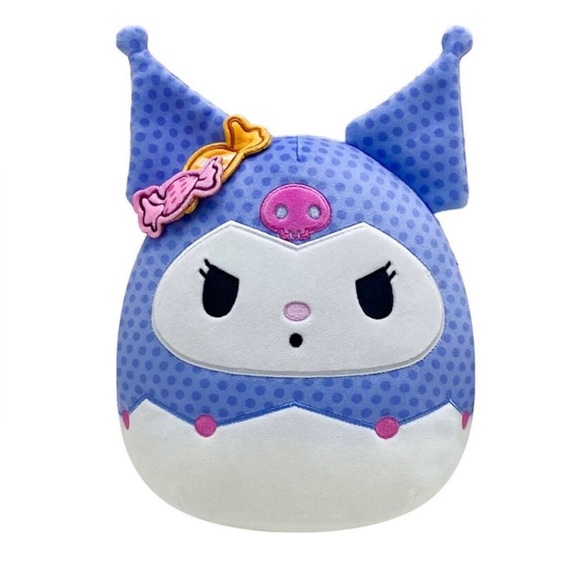 Squishmallows Hello Kitty and Friends Kuromi with Candy Clip Sanrio 2025 - Picture 1 of 8